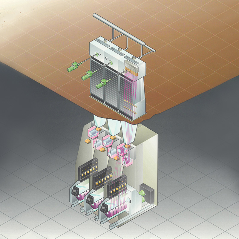 Kehruutuotantolinjan ydin: Muovausprosessin mikrovalmistuskoodi